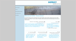 Desktop Screenshot of instruct.ch